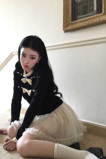 Ballet Style High-Waisted A-Line Tulle Skirt