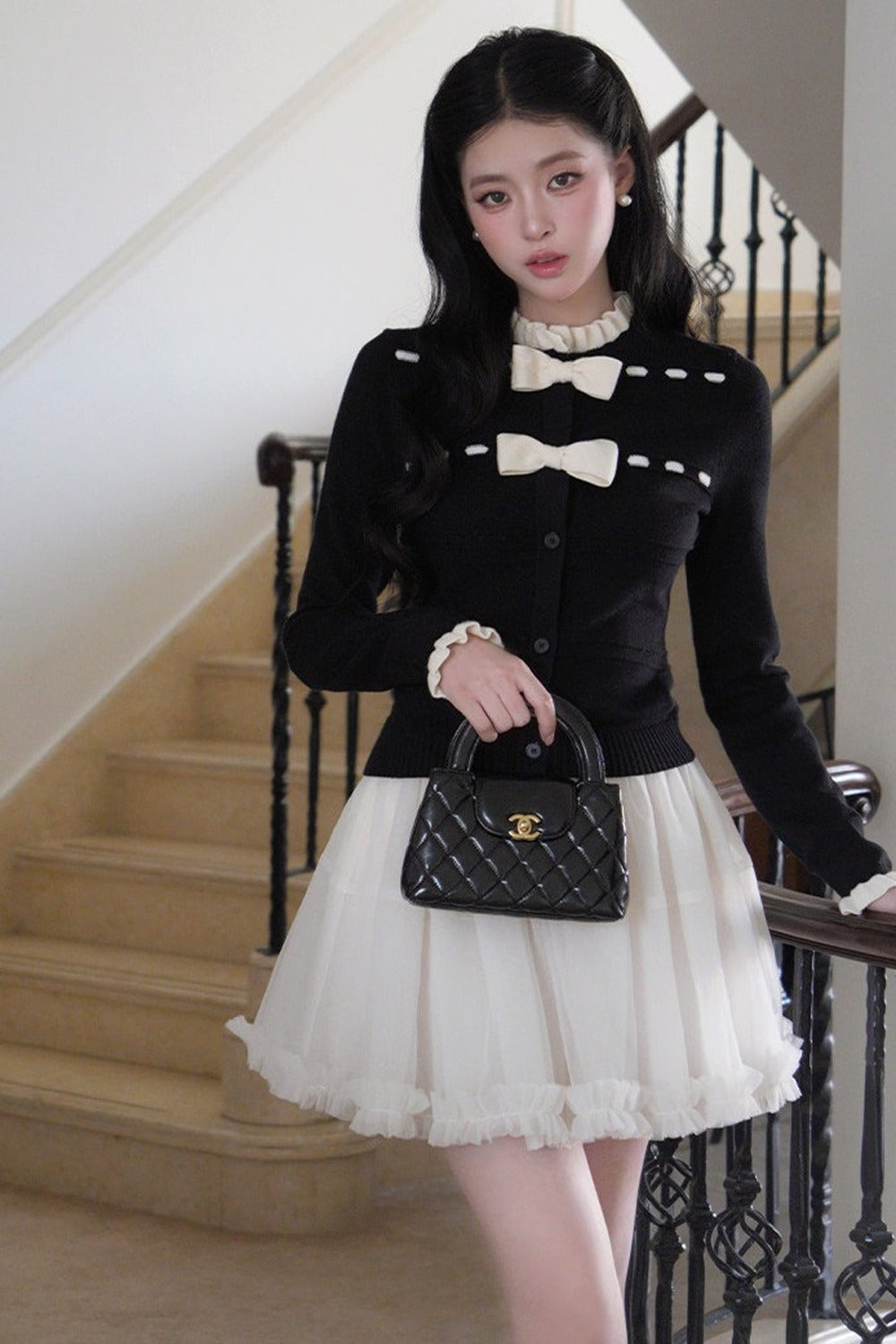 Ballet Style High-Waisted A-Line Tulle Skirt
