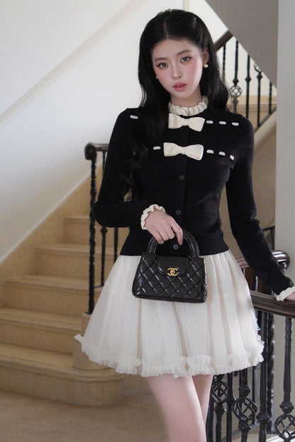 Ballet Style High-Waisted A-Line Tulle Skirt
