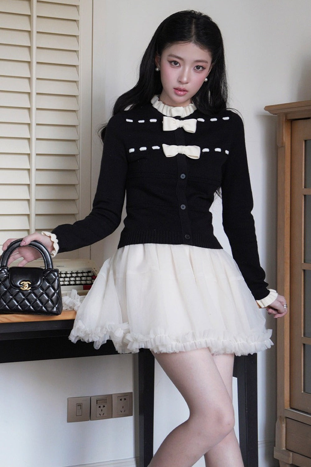 Ballet Style High-Waisted A-Line Tulle Skirt