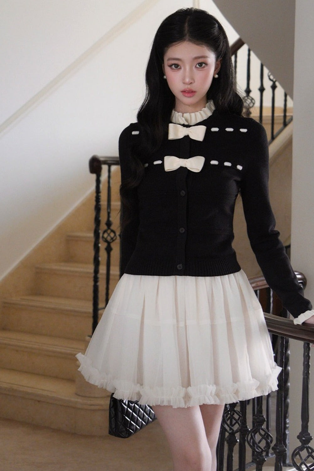 Ballet Style High-Waisted A-Line Tulle Skirt