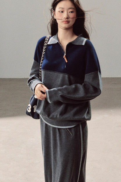 Wool Academy Style Top and Skirt Set-Up