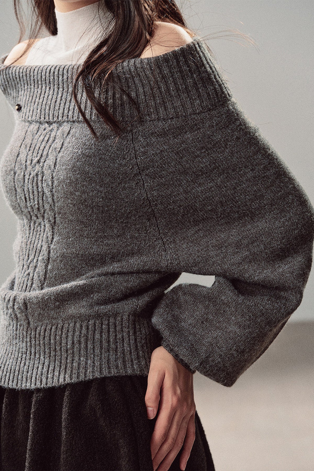 Twist Sweater Winter Two-Piece Set