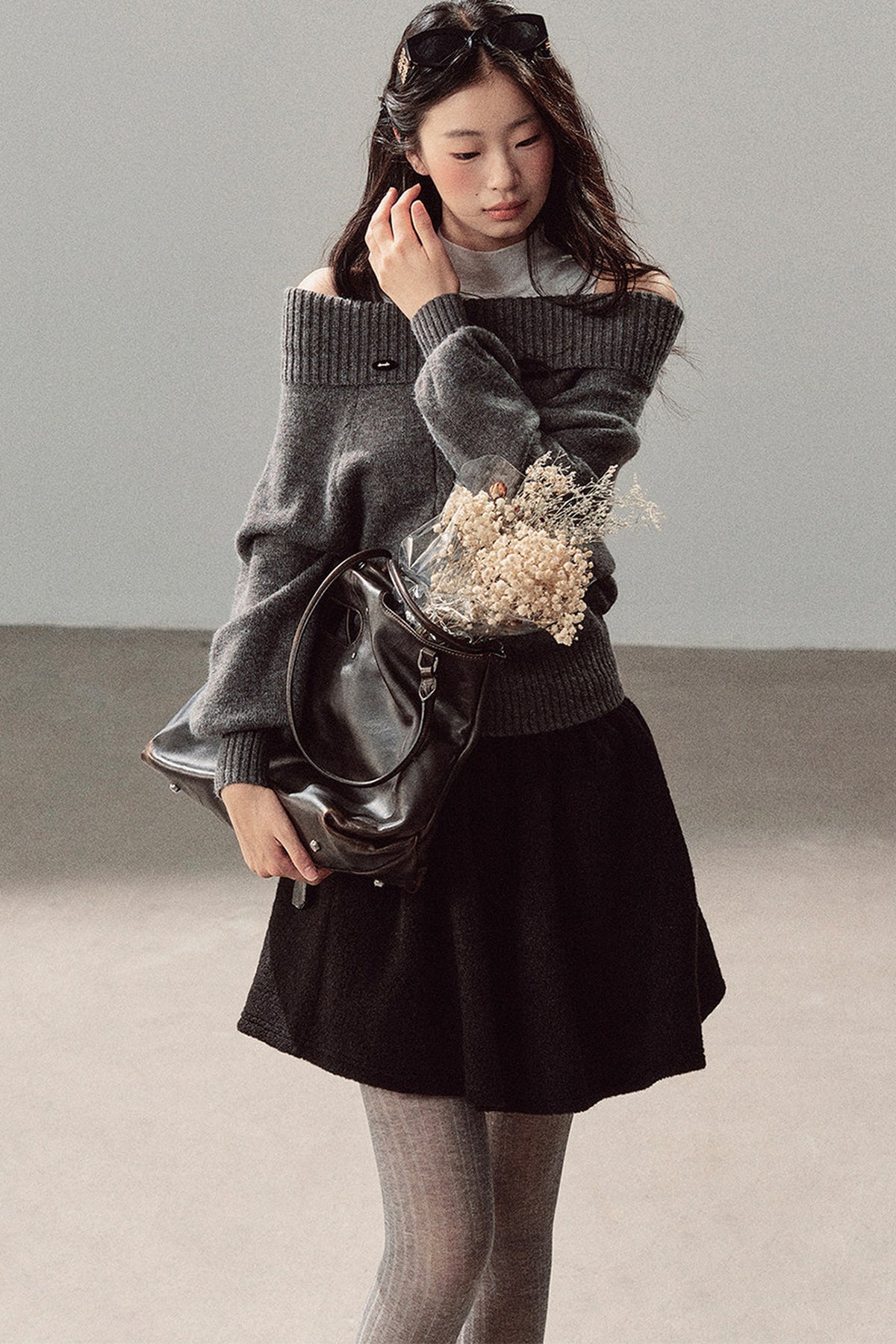 Twist Sweater Winter Two-Piece Set