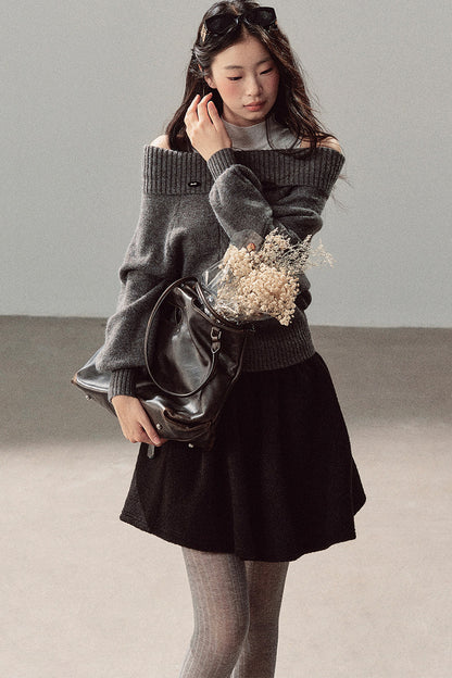 Twist Sweater Winter Two-Piece Set