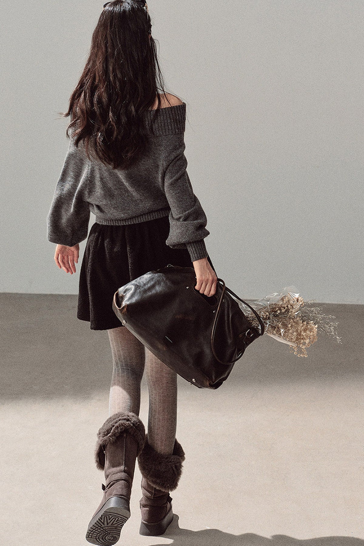 Twist Sweater Winter Two-Piece Set