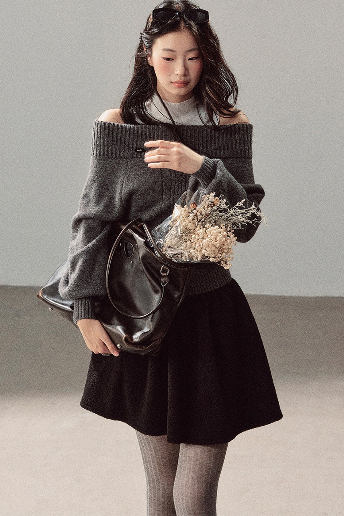 Twist Sweater Winter Two-Piece Set