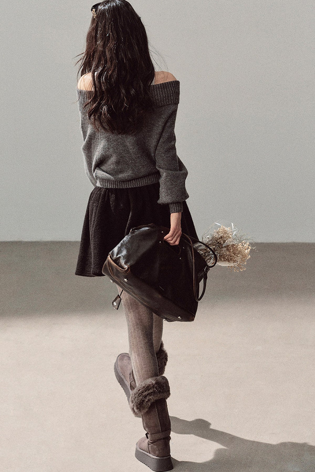 Twist Sweater Winter Two-Piece Set
