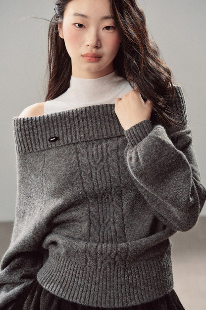Twist Sweater Winter Two-Piece Set