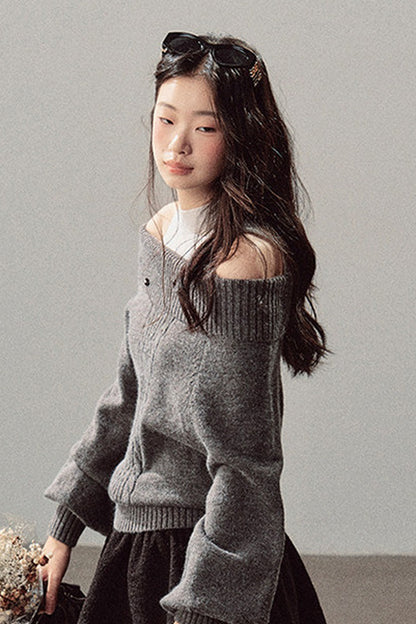 Twist Sweater Winter Two-Piece Set