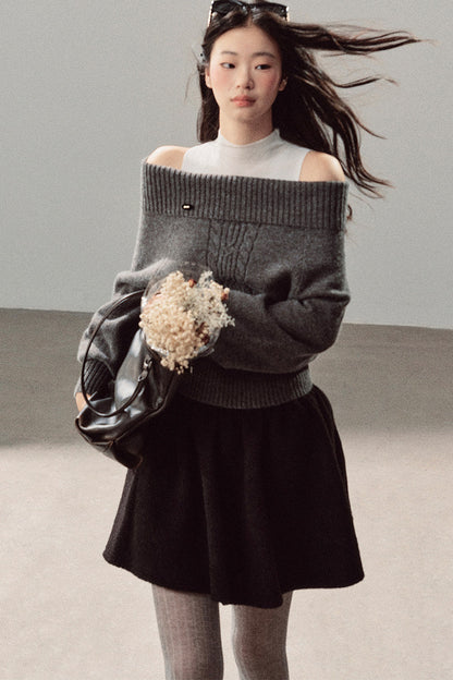 Twist Sweater Winter Two-Piece Set