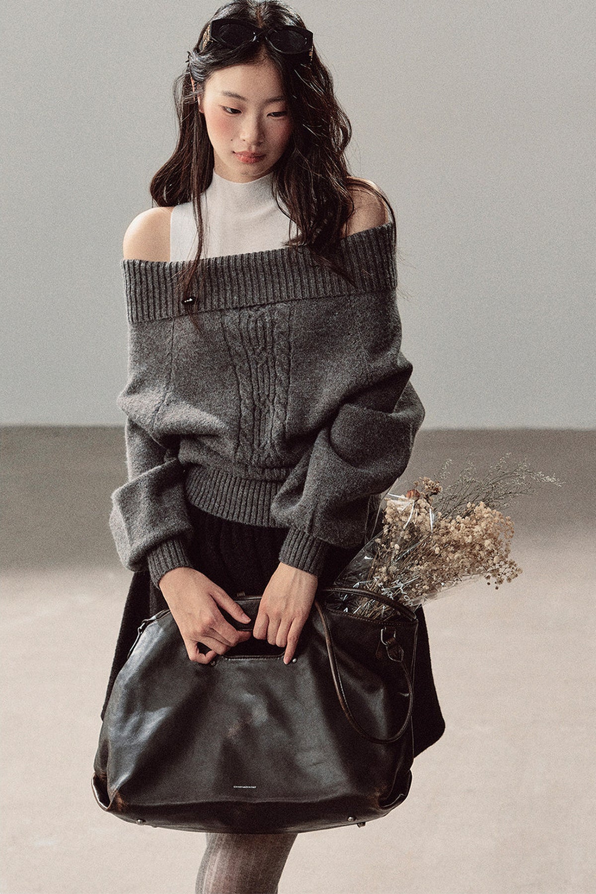 Twist Sweater Winter Two-Piece Set