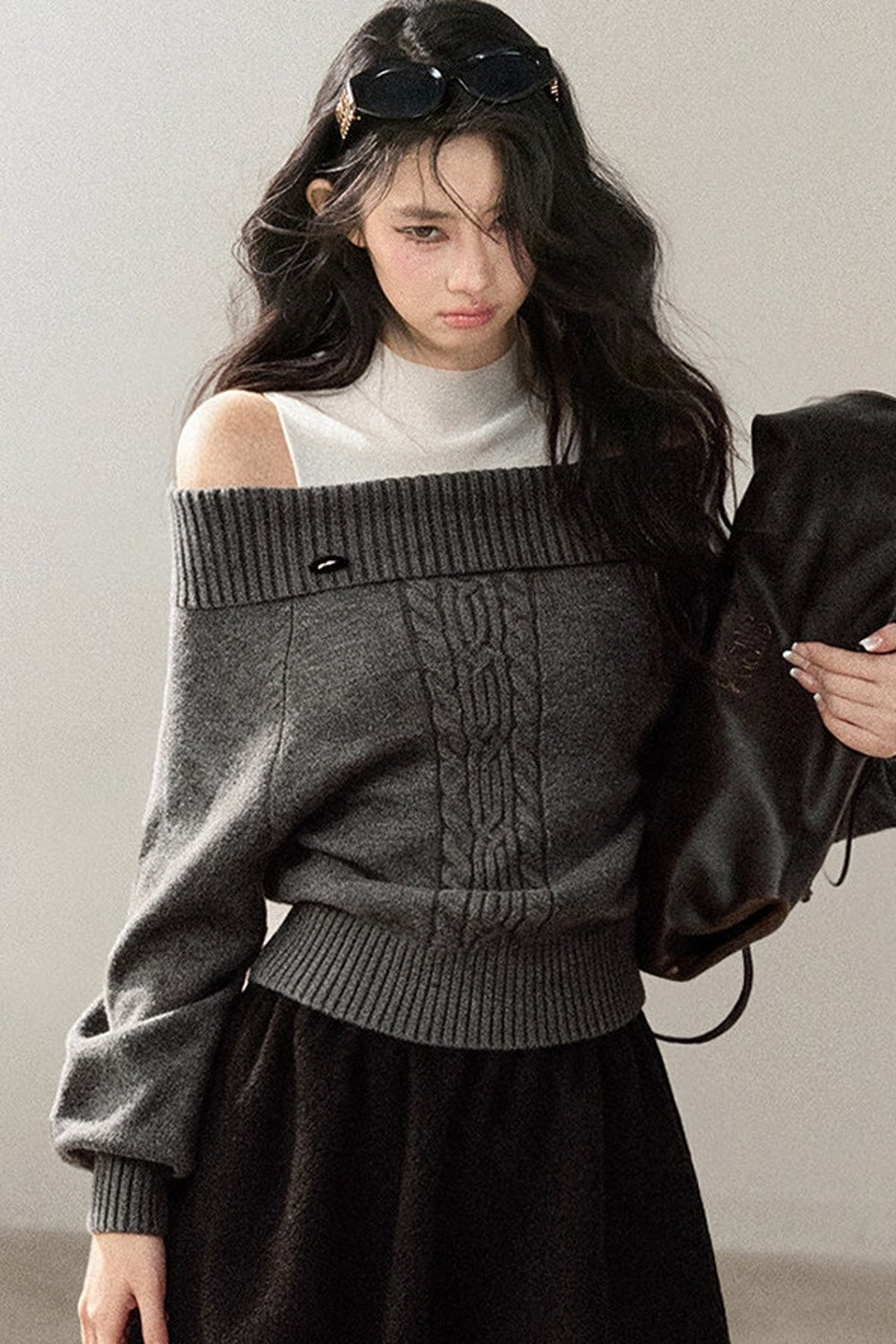 Twist Sweater Winter Two-Piece Set