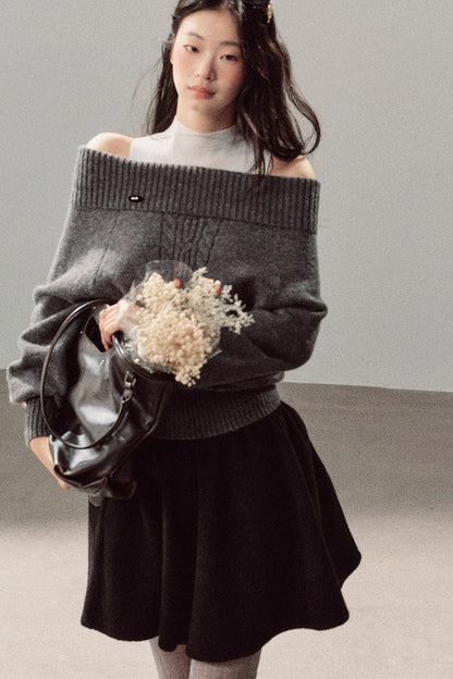 Twist Sweater Winter Two-Piece Set