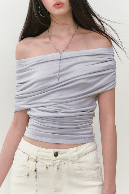 Camiseta pura y sensual con pedrería