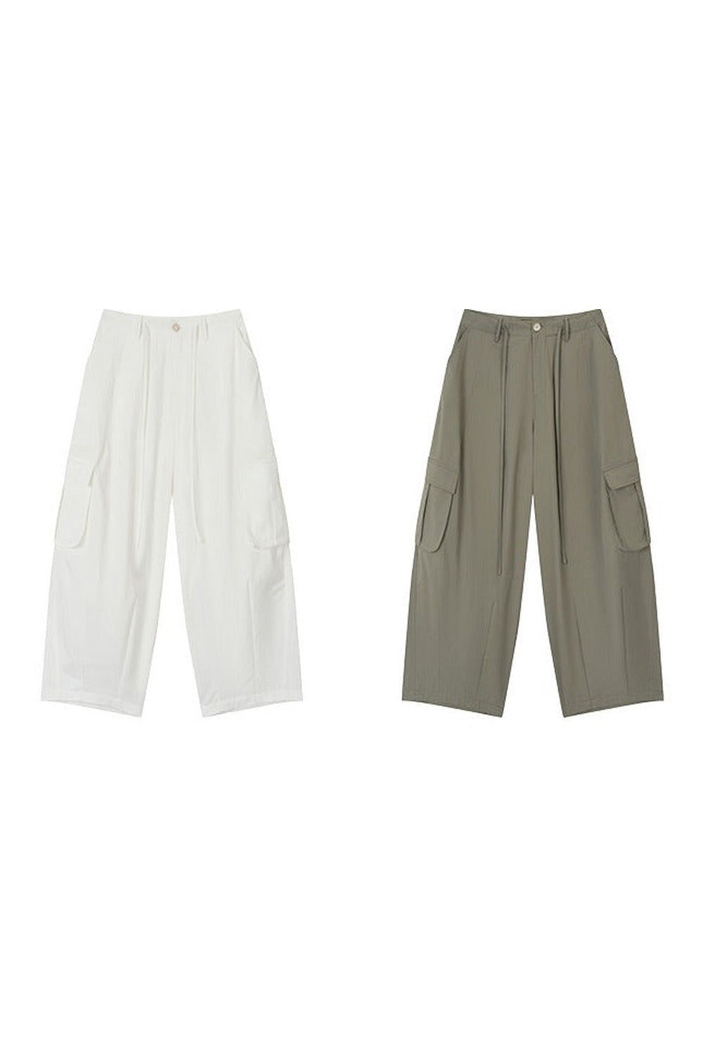 와이드 레그 비즈 워크 팬츠