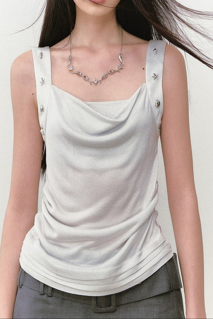 Acate Studded Swing Camisole Top