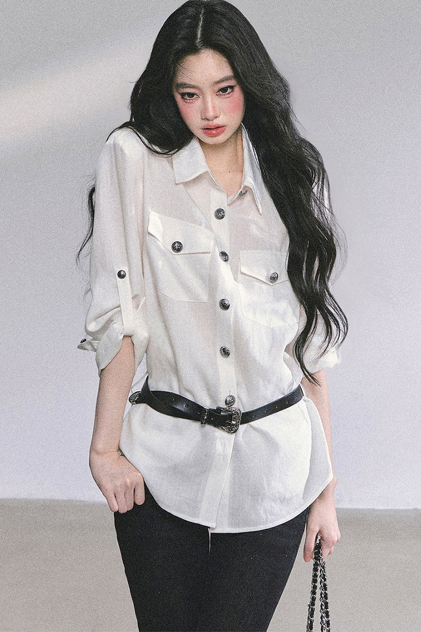 Polo Collar Shirt