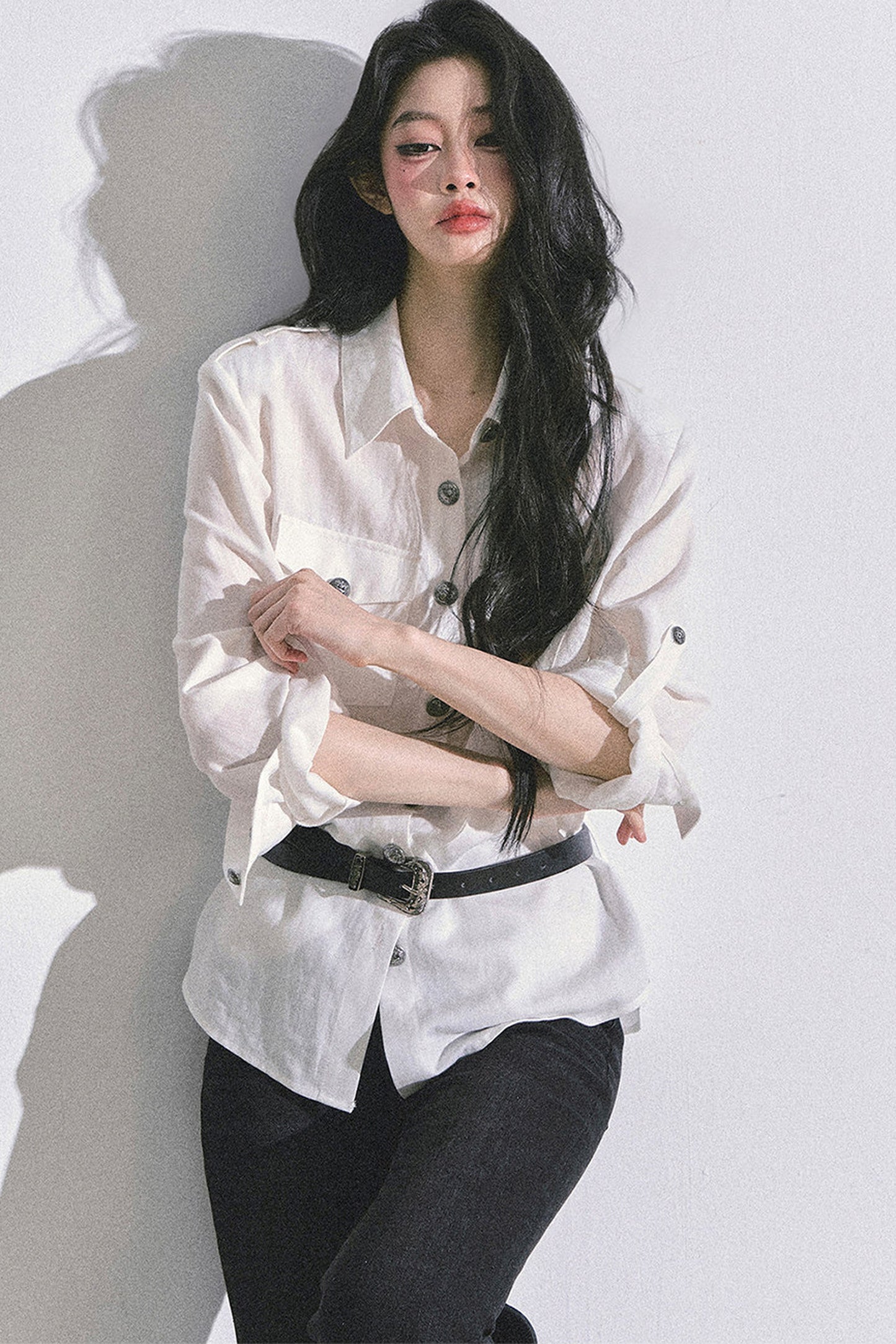 Polo Collar Shirt