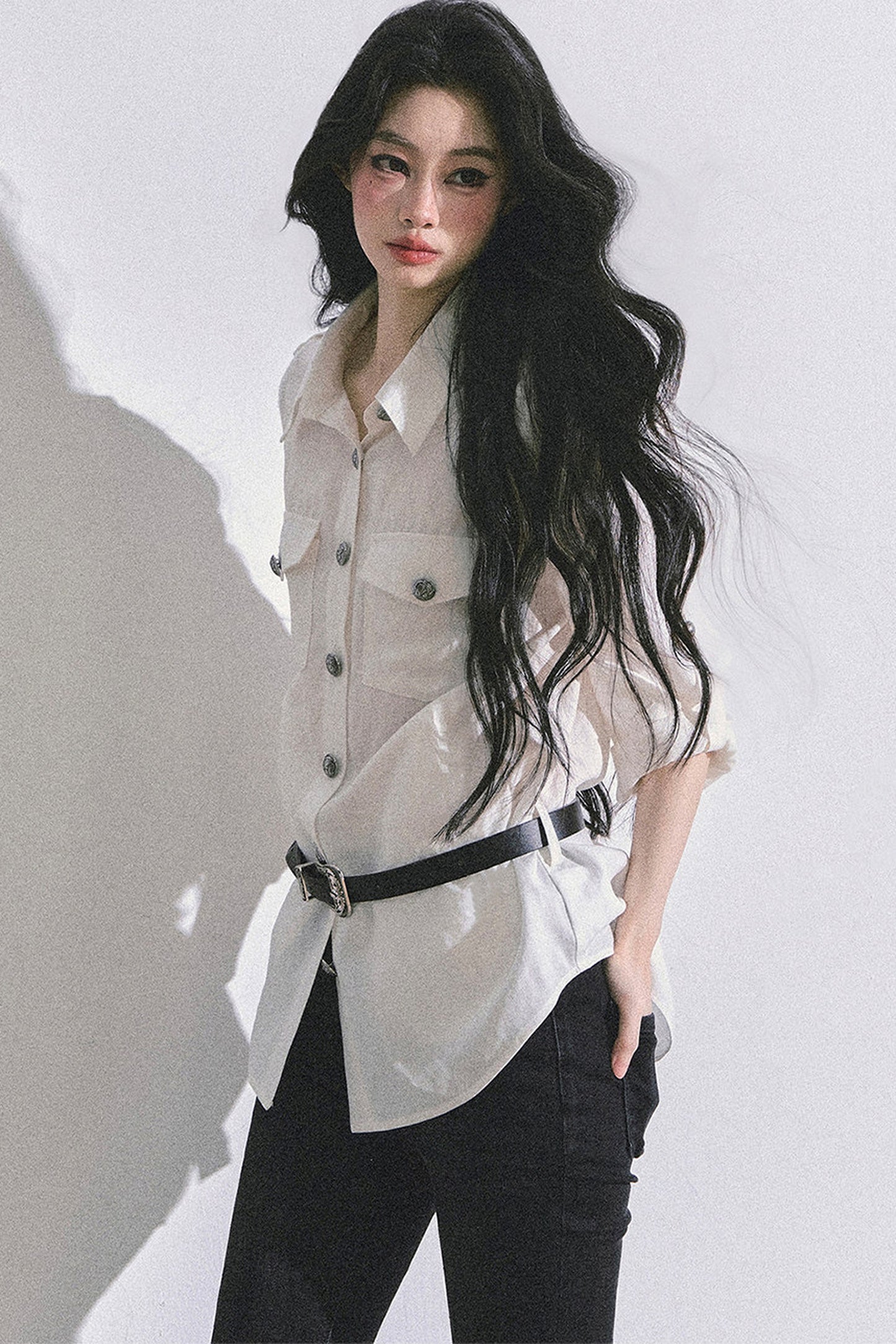 Polo Collar Shirt