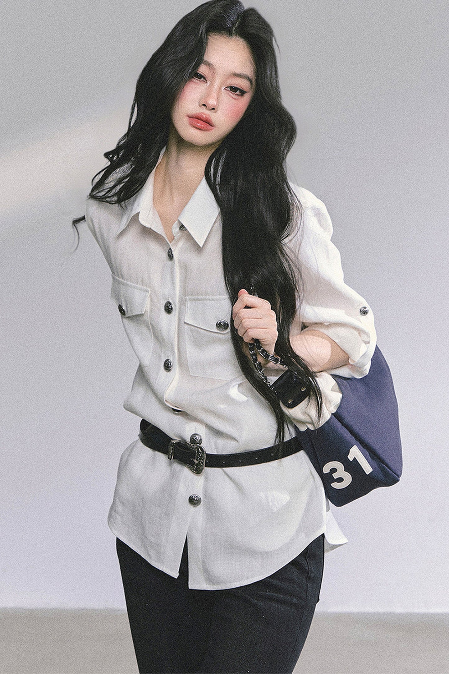 Polo Collar Shirt