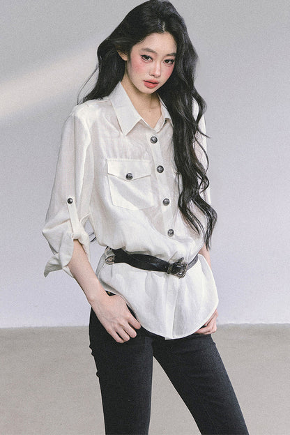 Polo Collar Shirt