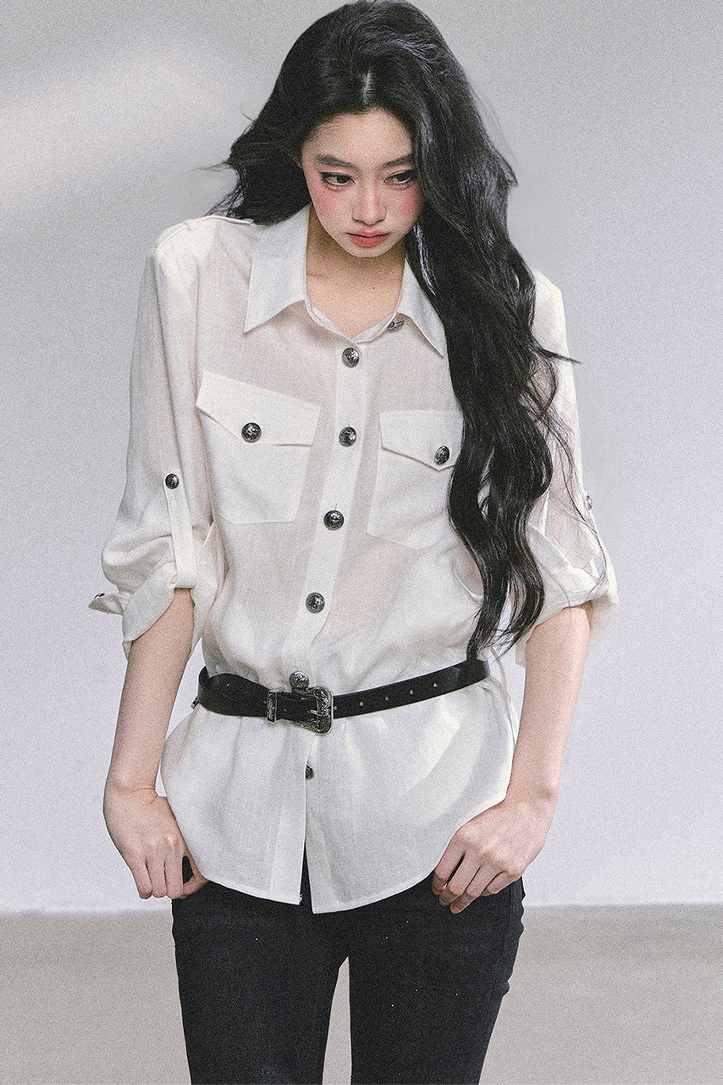 Polo Collar Shirt