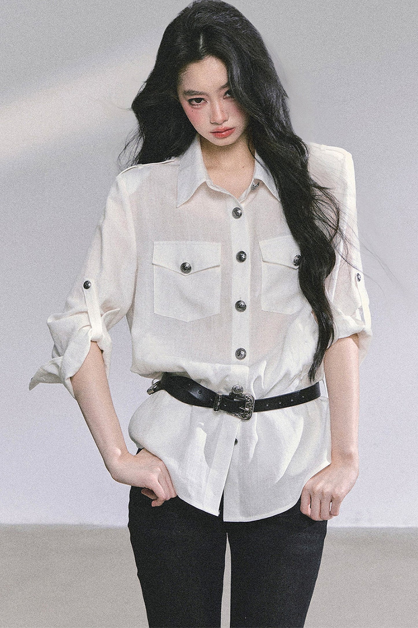 Polo Collar Shirt
