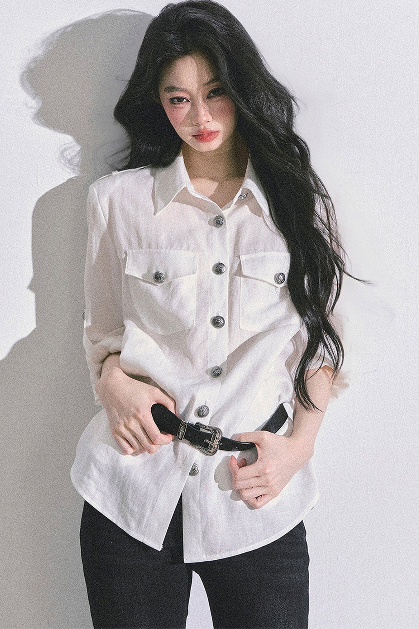Polo Collar Shirt