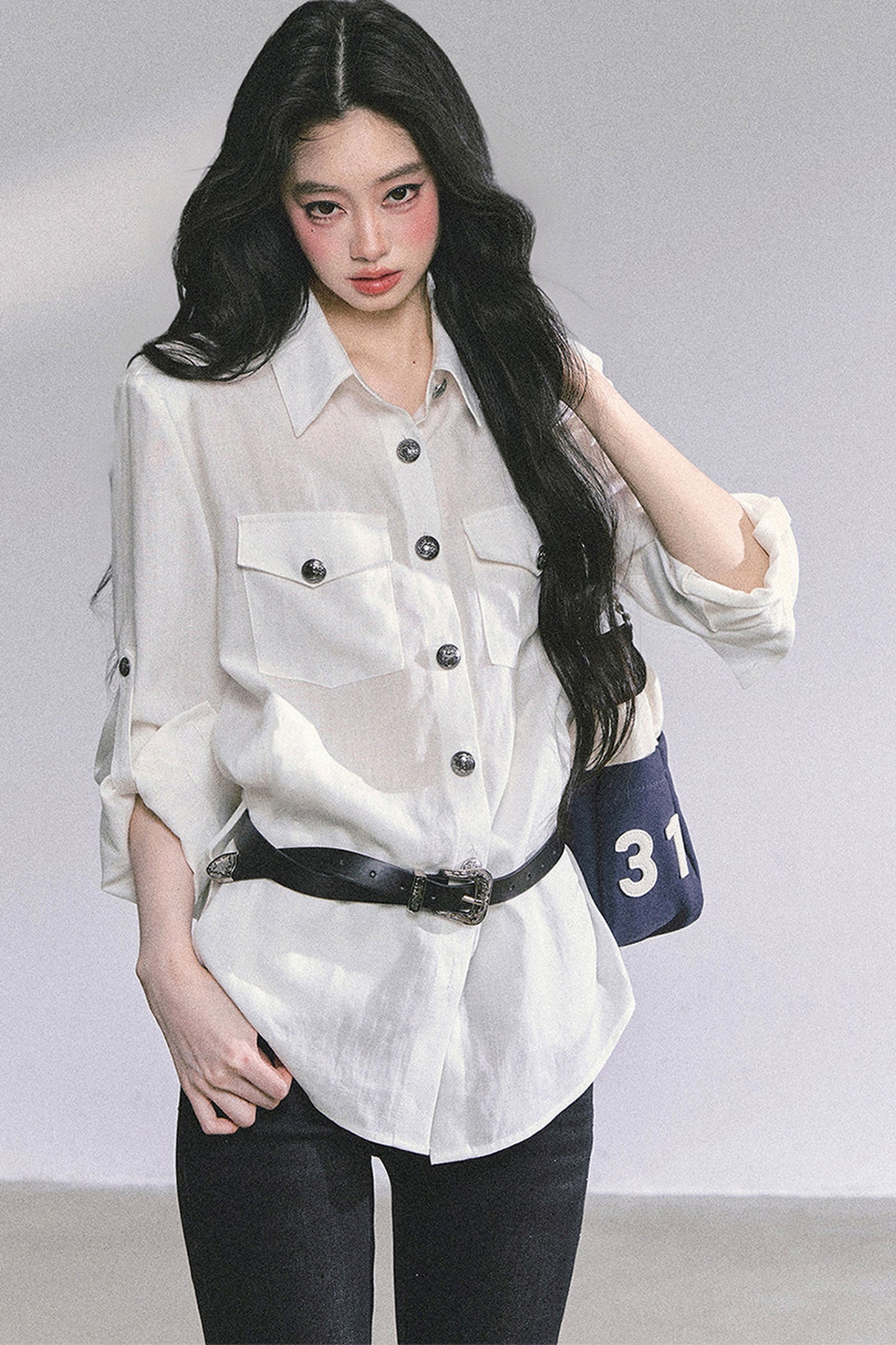 Polo Collar Shirt