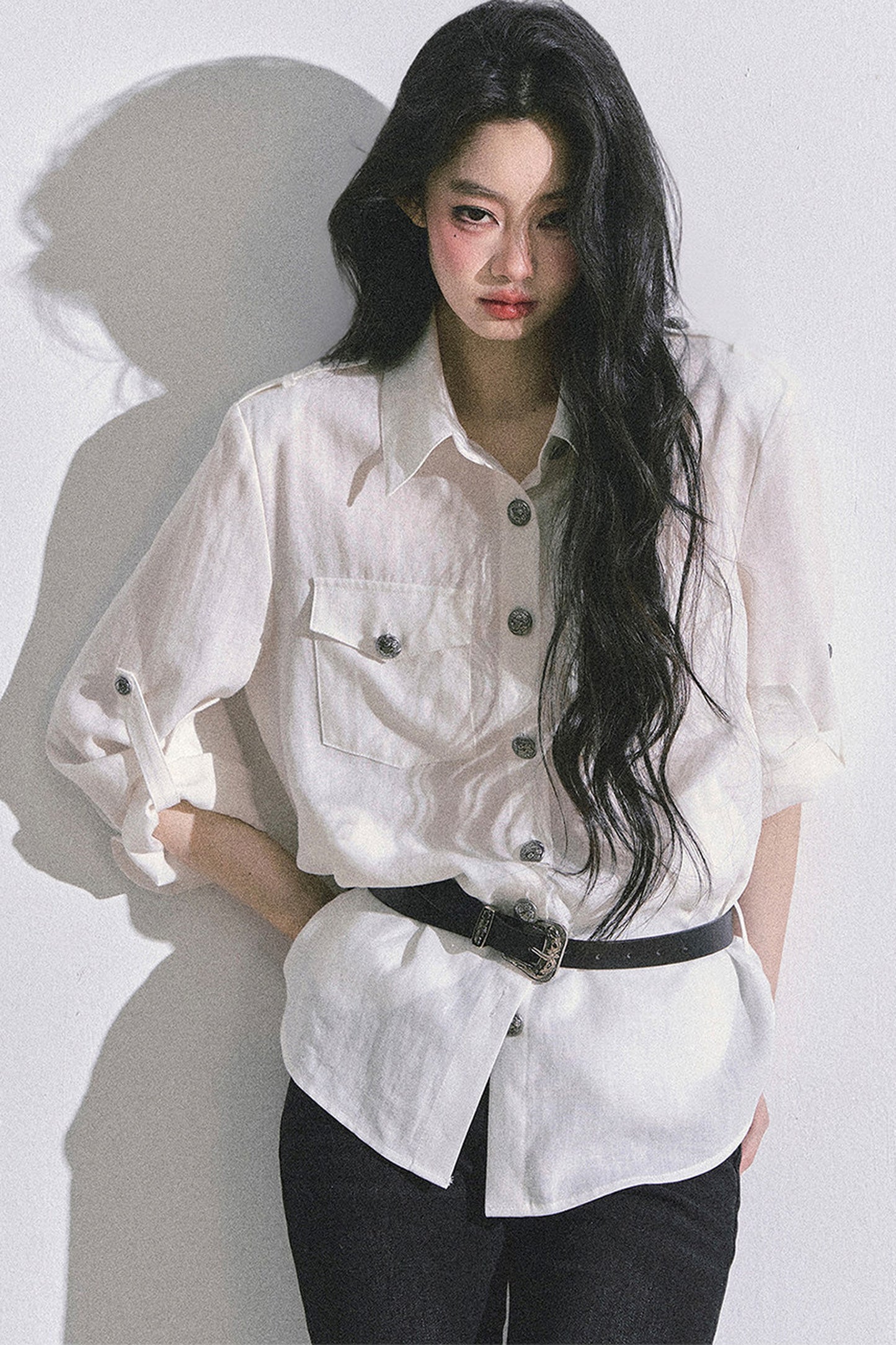 Polo Collar Shirt