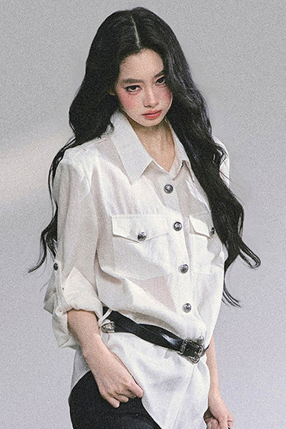 Polo Collar Shirt