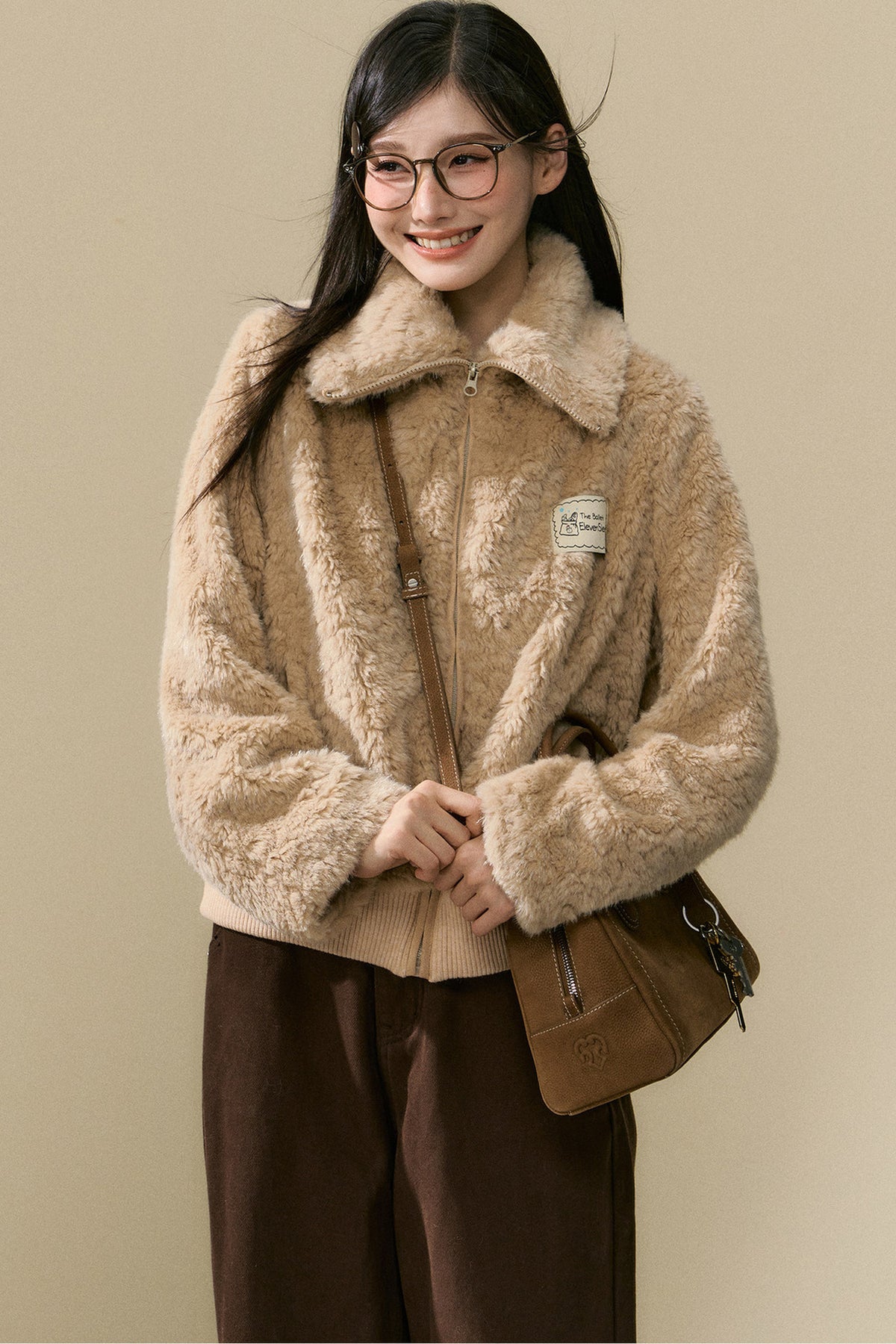 Warm Plush Jacket and Pants Set-Up