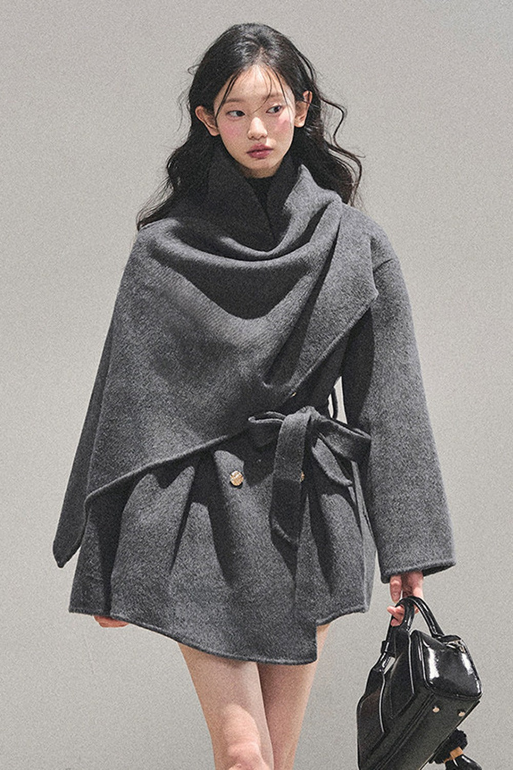 Cappotto invernale in lana francese