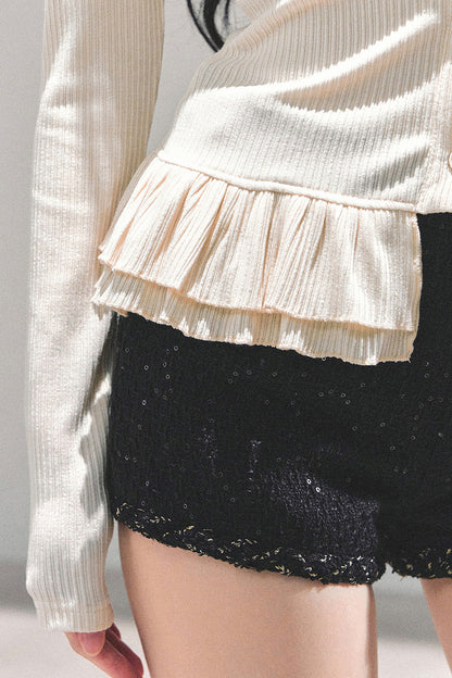 Tweed Style Rich Girl Three-Piece Set-Up
