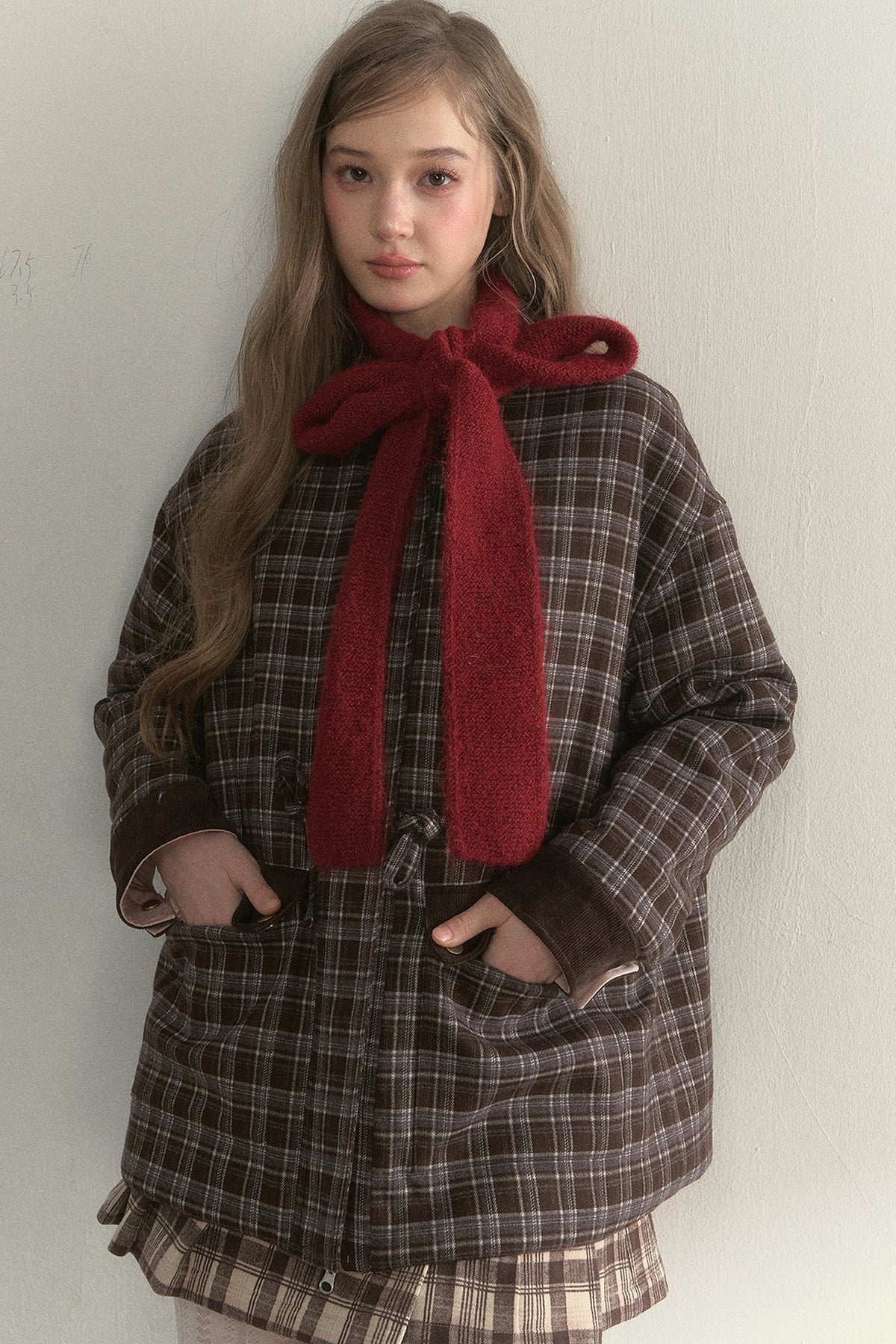 Knitted Ribbon Scarf