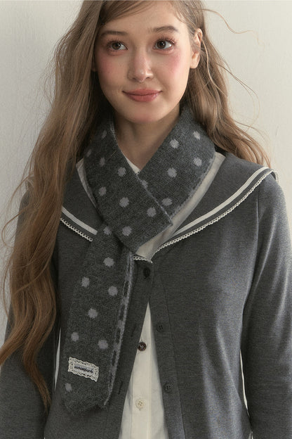 Knitted Ribbon Scarf