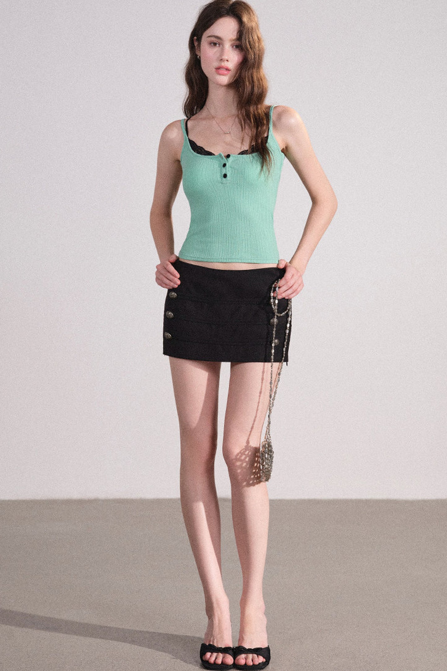 Patchwork Camisole Top
