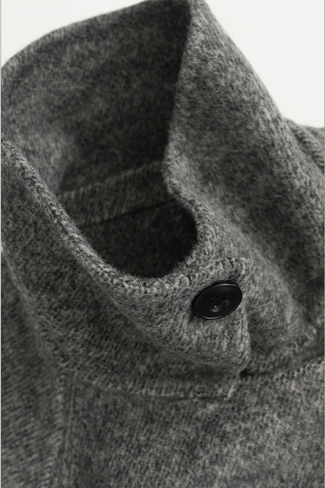Mid-Length Double-Sided Wool Coat