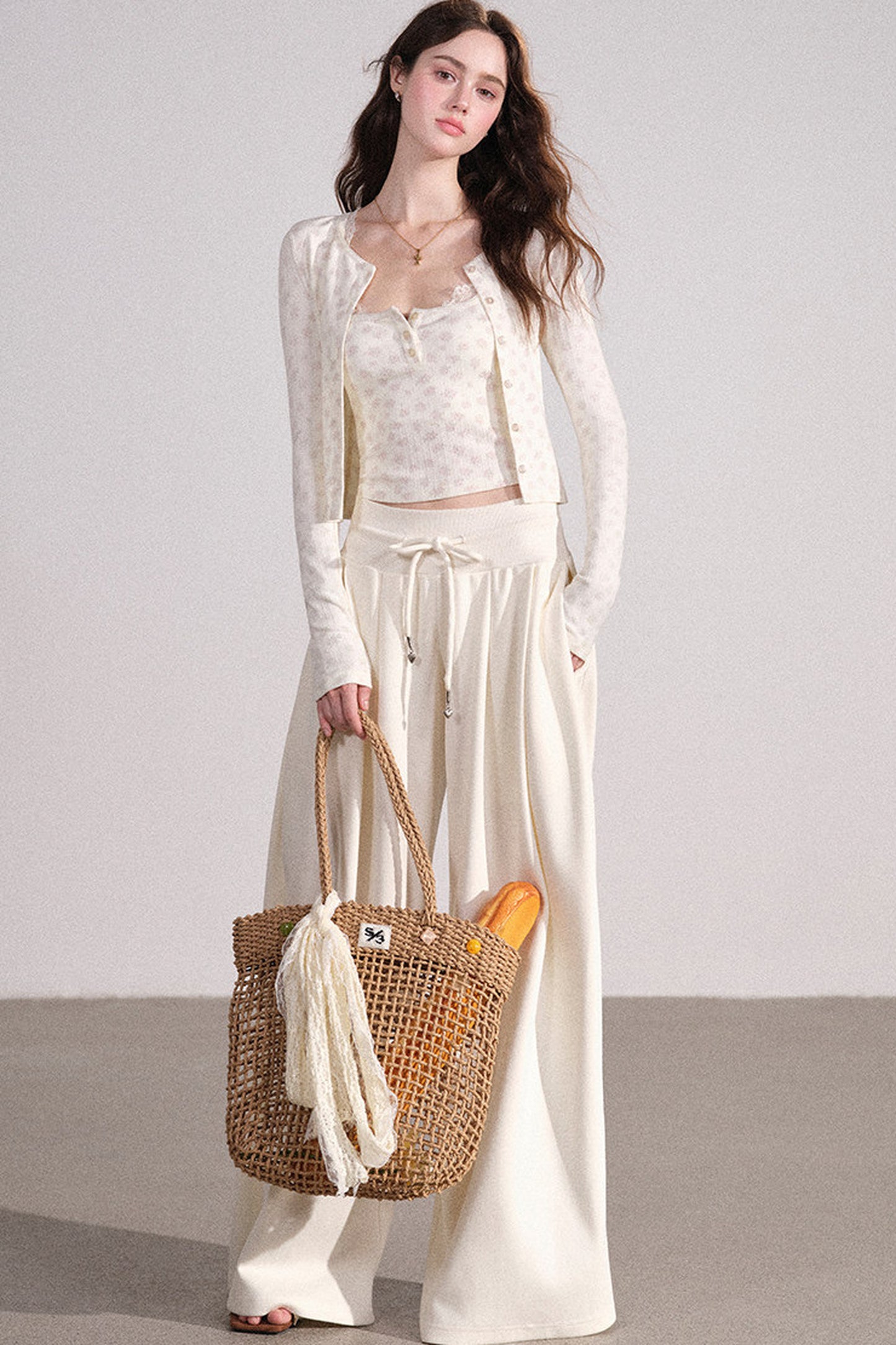 Lace Cardigan and Vest Set-Up