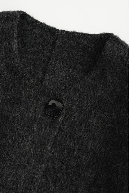 Scarf Collar Double-Sided Wool Coat
