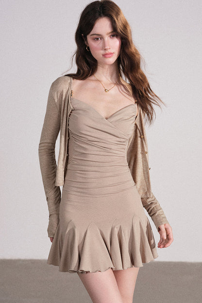 Hollow-Out Cardigan