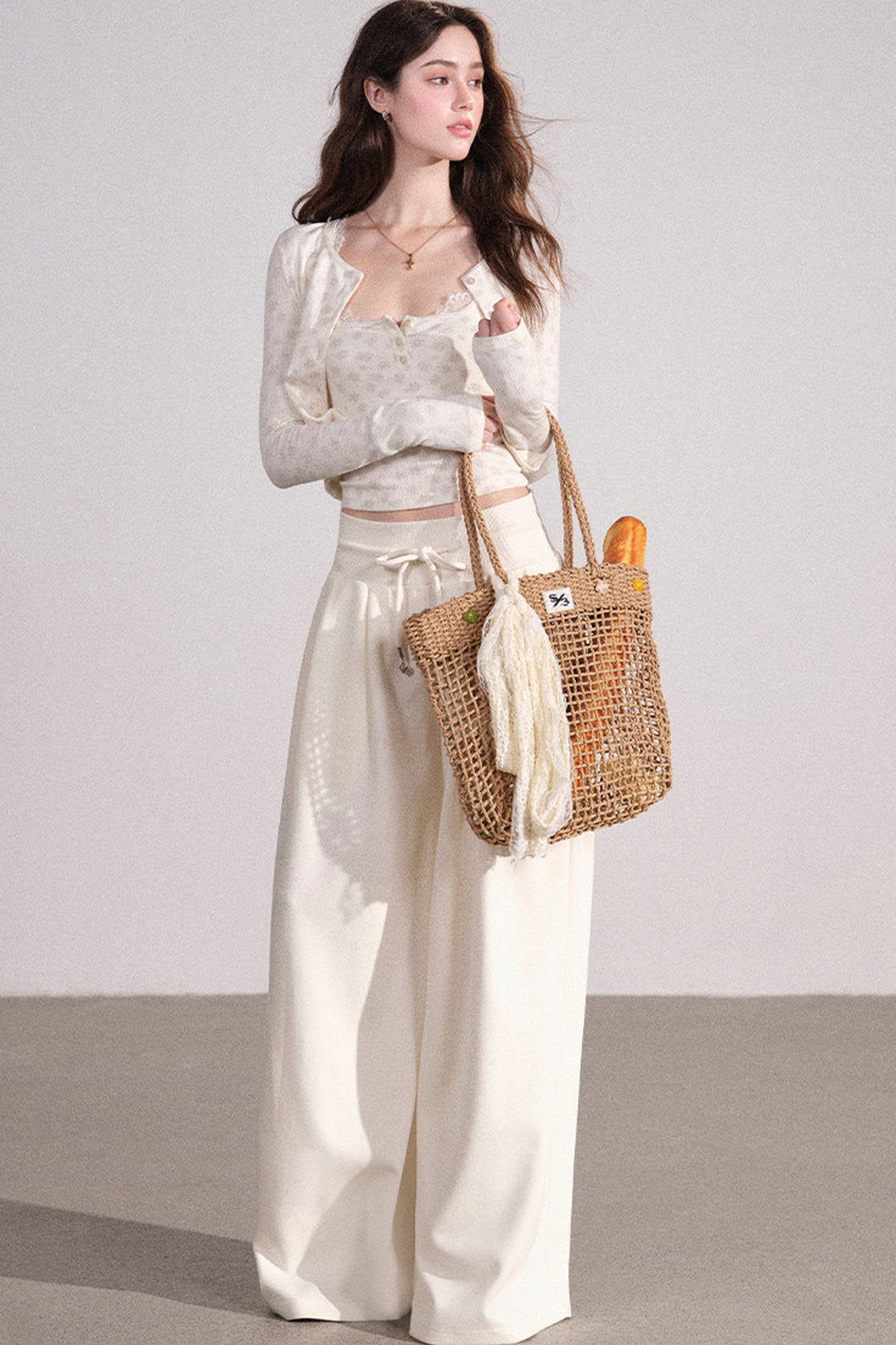 Lace Cardigan and Vest Set-Up