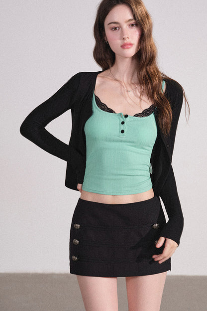 Patchwork Camisole Top