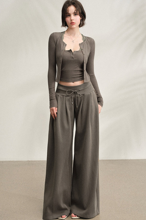 Lace Cardigan and Vest Set-Up