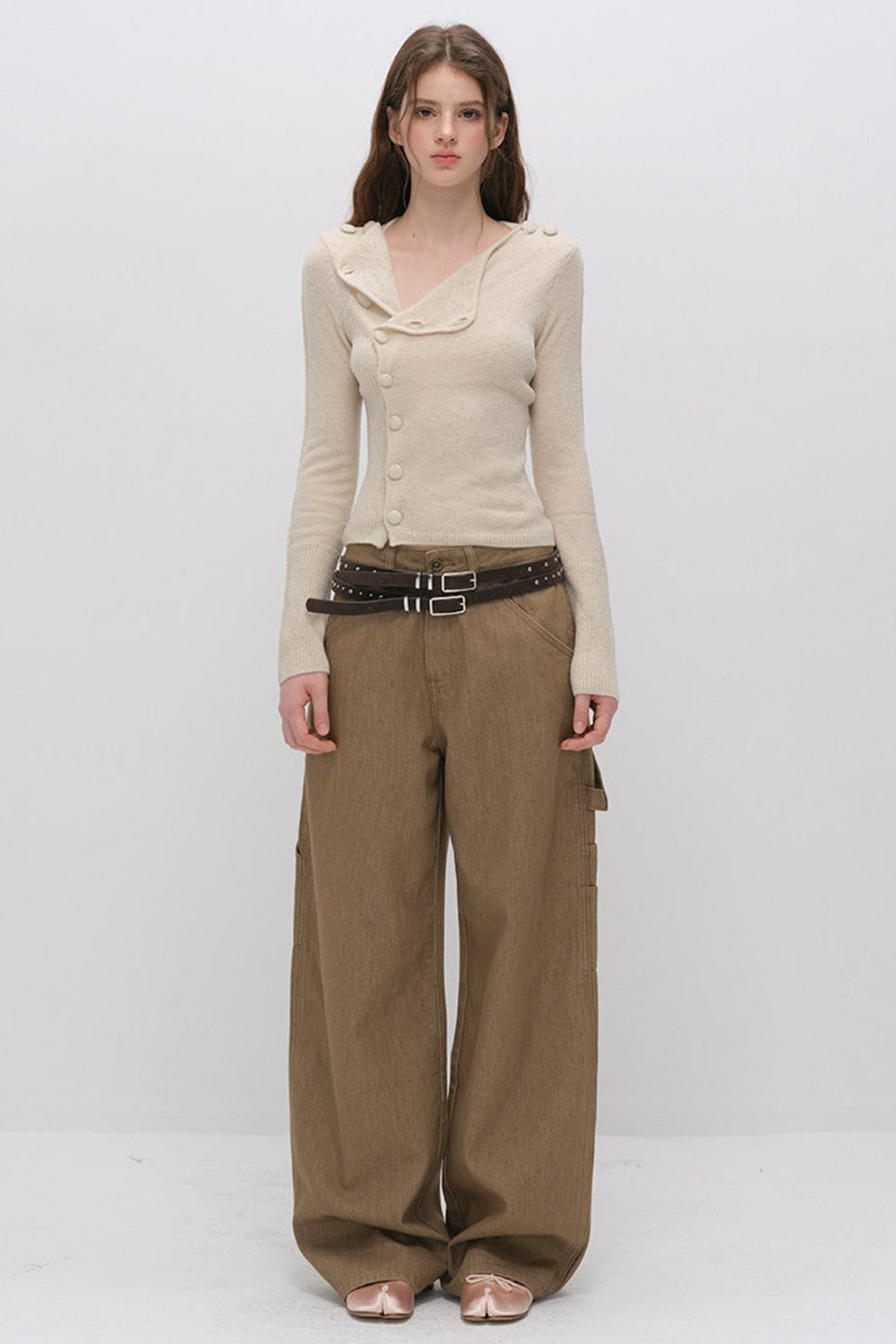 Merino Wool Knit Cardigan