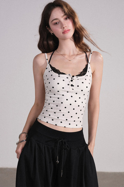 Patchwork Camisole Top