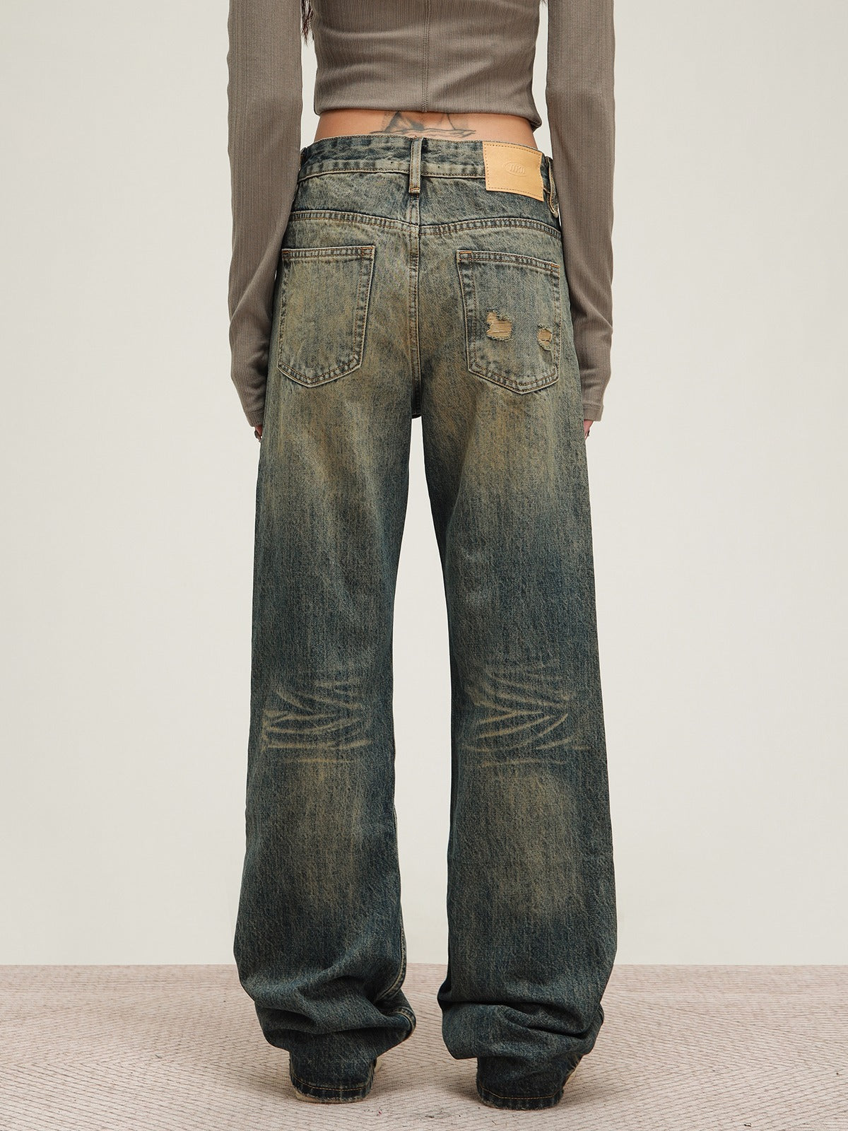 American Vintage Wash Jeans Pants