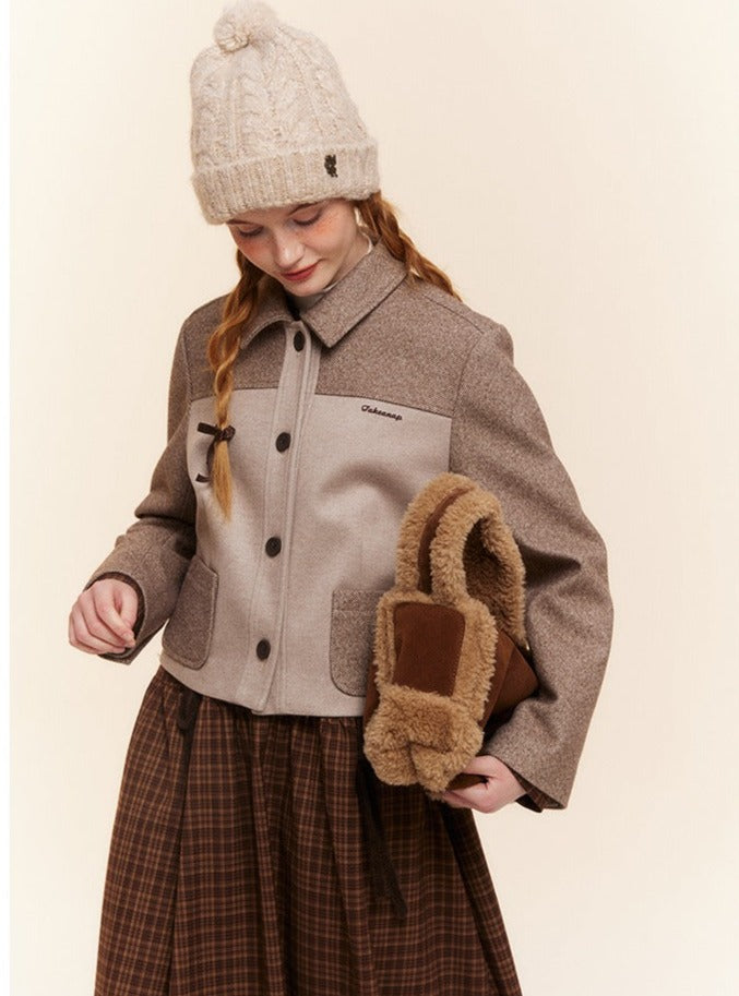 Tweed Short Jacke genäht