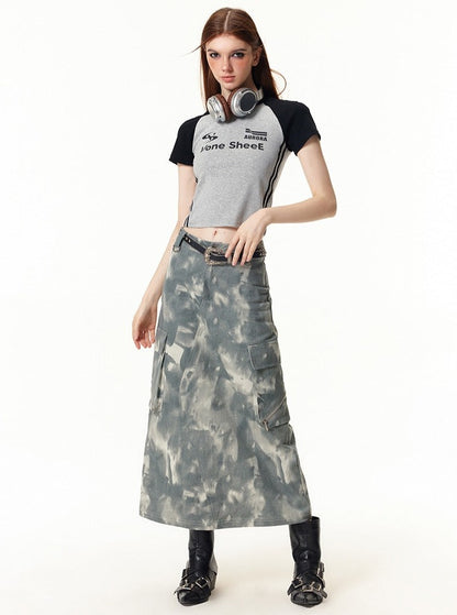 American Retro Cargo Skirt